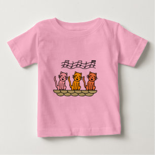 Gesang-Katzen T-Shirts und Geschenke