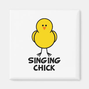 Gesang-Küken Magnet