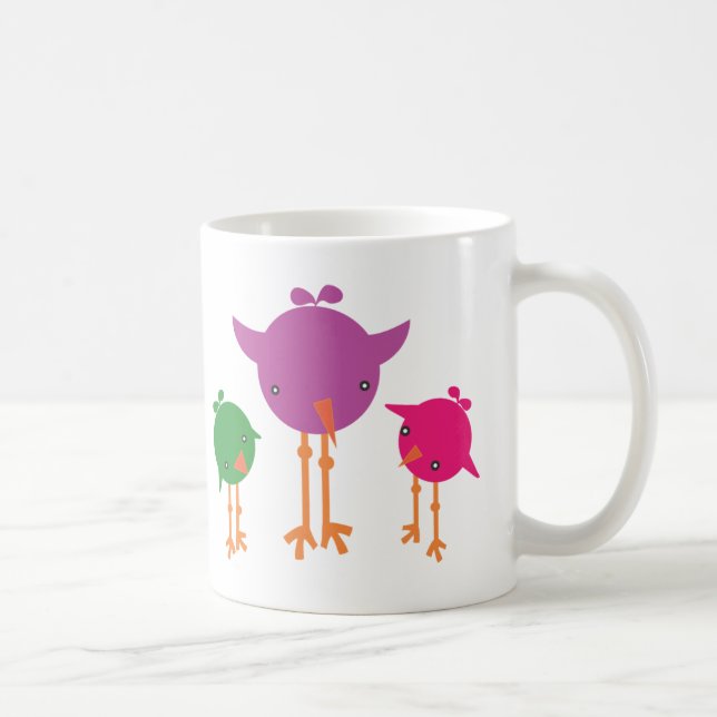 Gesang-süße Lieder Kaffeetasse (Rechts)
