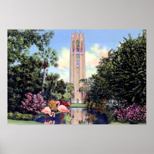 Gesang-Turm See-Wales-Florida Bok Poster