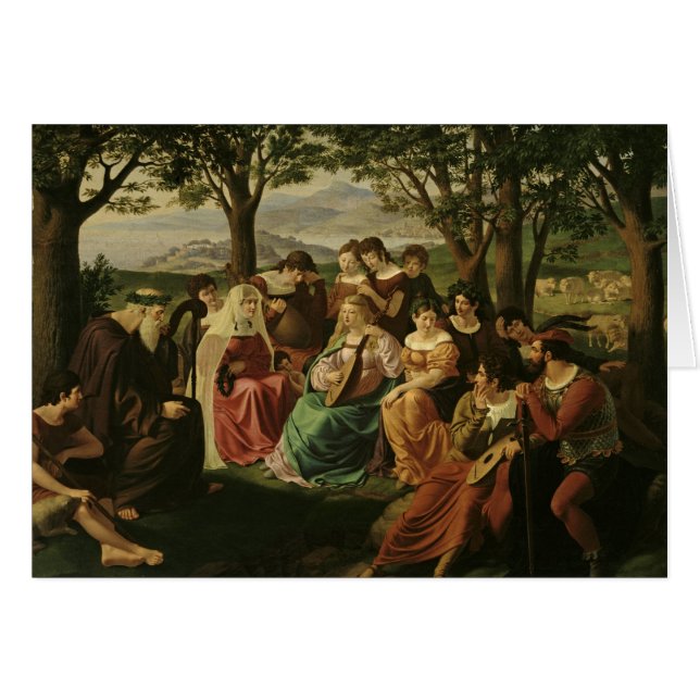 Gesang-Wettbewerb (Vorderseite (Horizontal))