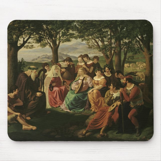 Gesang-Wettbewerb Mousepad (Vorne)