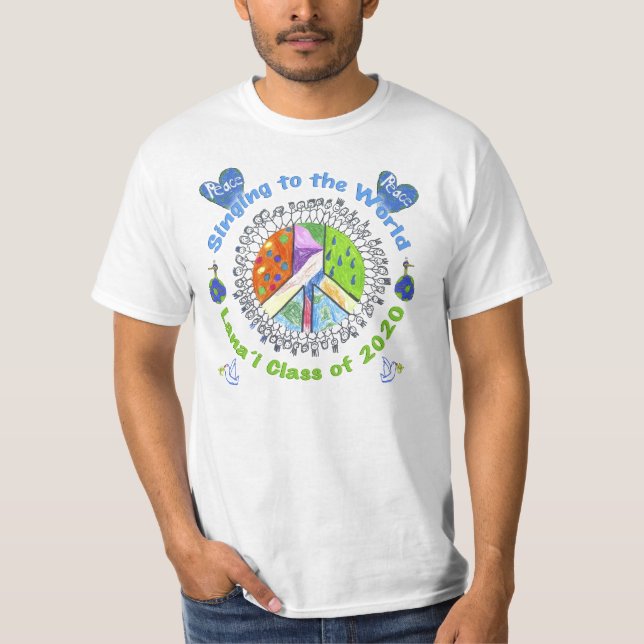 Gesang zum WeltT - Shirt (Vorderseite)