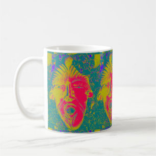 GesangGesichtsmaske-Tasse Kaffeetasse