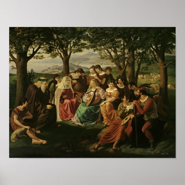 Gesangswettbewerb Poster (Vorne)