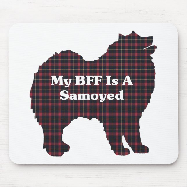 Gesäumte BESTE FREUNDIN Geschenke Mousepad (Vorne)