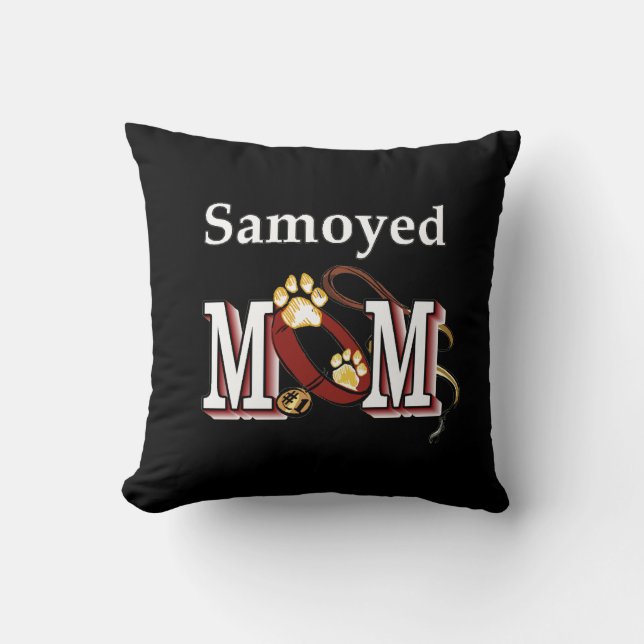 Gesäumte Mama Geschenke Kissen (Vorderseite)