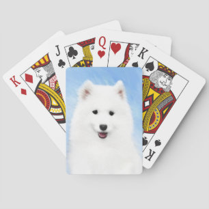 Gesäumte Welpenmalerei - Niedliche Original Hundek Spielkarten