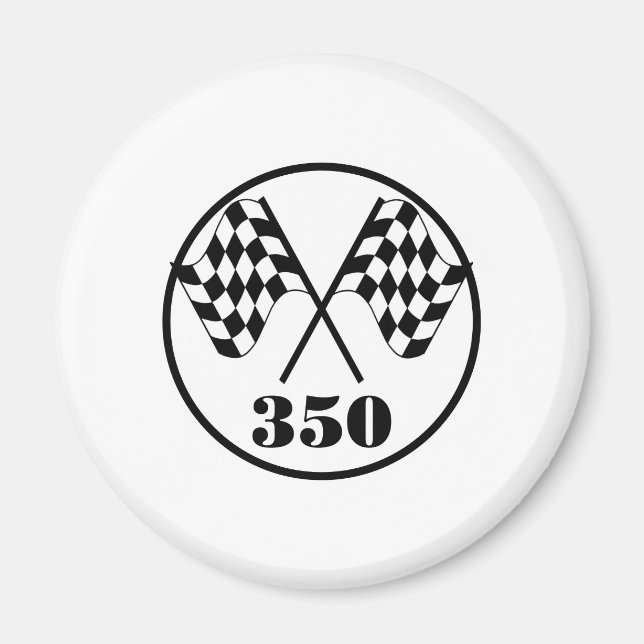 Geschachtelte Flaggen Magnet (Vorne)