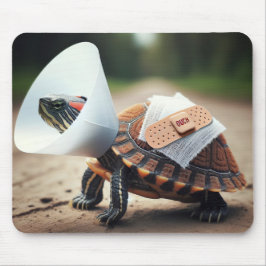 Geschädigte Schildkrötentruhe Mousepad
