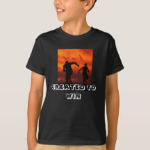 GESCHAFFEN, UM Jugend-T-Shirt ZU GEWINNEN