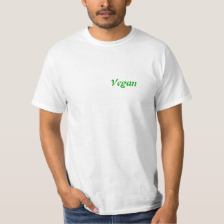 Geschaffenes veganes T-Shirt