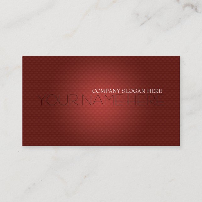 Geschäft Card Ref_039 Visitenkarte (Vorderseite)