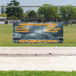 Geschäft für die Anpassung von Fahrzeug-Hagelschäd Banner