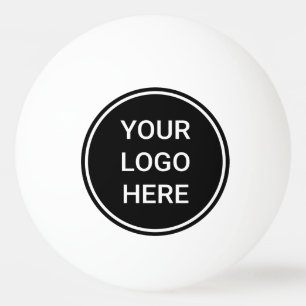 Geschäft Logo Kleinunternehmen Minimalistisch Tischtennisball