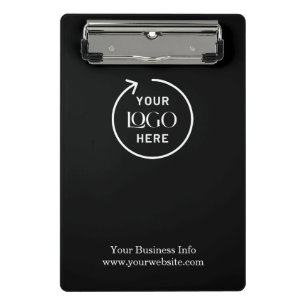 Geschäft Logo Unternehmen Firma Minimalistisch Min Mini Klemmbrett