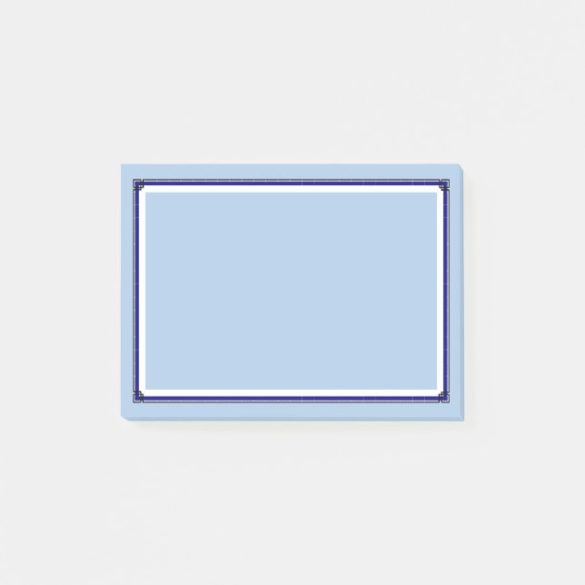 Geschäft mögen Post-It mit Grenze Post-it Klebezettel (Vorderseite)