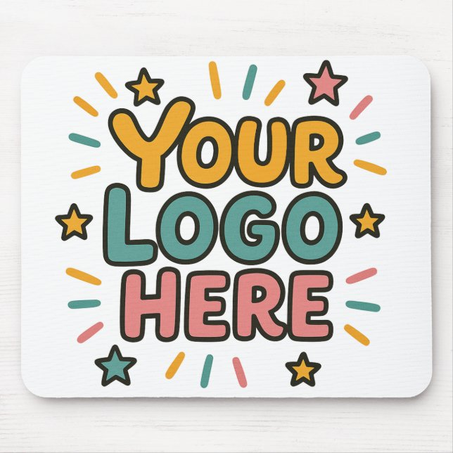 Geschäft, Unternehmen, Ihr Logo hier werben Mousepad (Vorne)