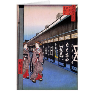 Geschäfte mit Baumwollwaren in Ōdenma-chō