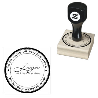 GESCHÄFTLICH | Rubber-Briefmarke für Personalisier Gummistempel