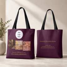Geschäfts-Branding Stylishes Foto Burgunderrot
