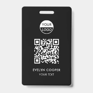 Geschäfts-ID QR-Mitarbeiter-Personalabzeichen Ausweis