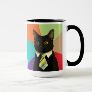 Geschäfts-Katze Tasse
