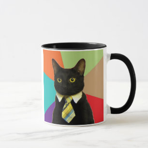 Geschäfts-Katze Tasse