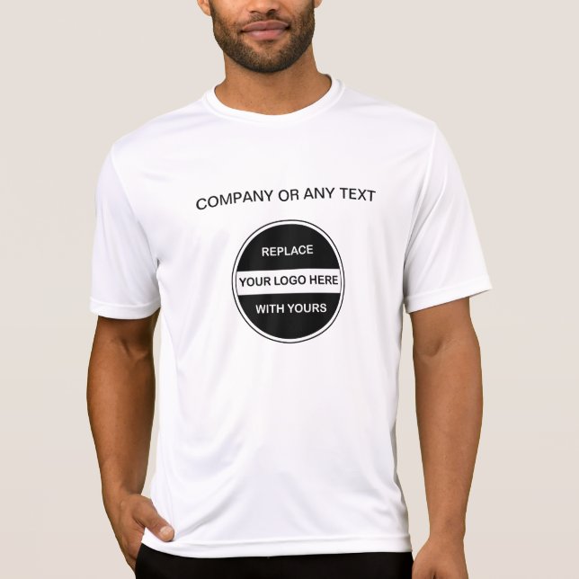 Geschäfts-Logo-T-Shirts T-Shirt (Vorderseite)