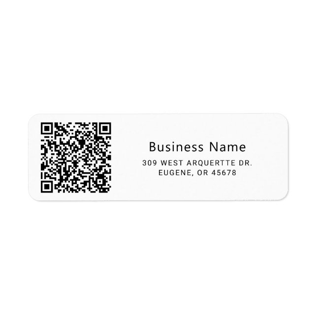 Geschäfts-QR-Code (Vorne)