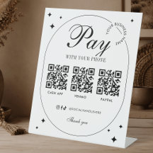 Geschäfts-Scan-To-Pay-3-QR-Codes Simple Minimalist