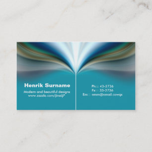 Geschäftsart-Visitenkarte Visitenkarte