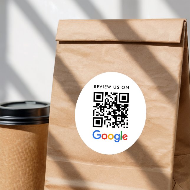 Geschäftsbericht zu Google QR-Code Runder Aufkleber (Von Creator hochgeladen)