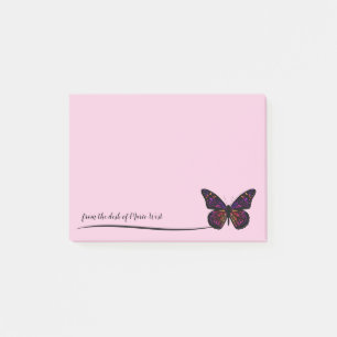 Geschäftsbüro für Trendy Nature Butterfly  Post-it Klebezettel