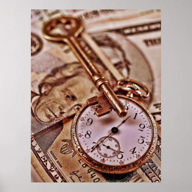 Geschäftserfolg Poster (Vorne)