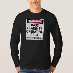 Geschäftsfeld-Bassklarinette T-Shirt