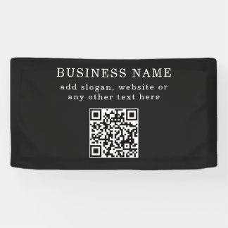 Geschäftsfördernder QR-Code Banner