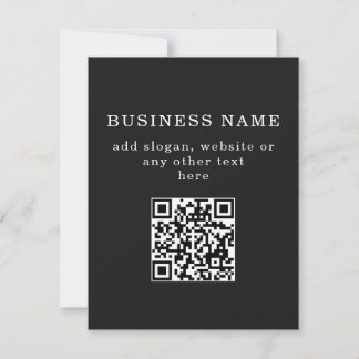 Geschäftsfördernder QR-Code Feiertagskarte