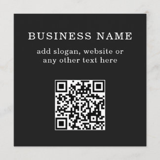 Geschäftsfördernder QR-Code Menükarte