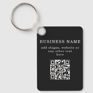 Geschäftsfördernder QR-Code Schlüsselanhänger