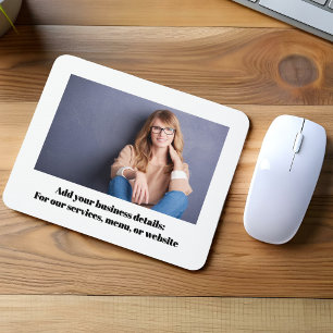 Geschäftsfoto Einfache Computermaßanfertigung Mousepad