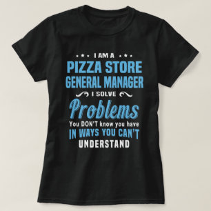 Geschäftsführer des Pizza Store T-Shirt
