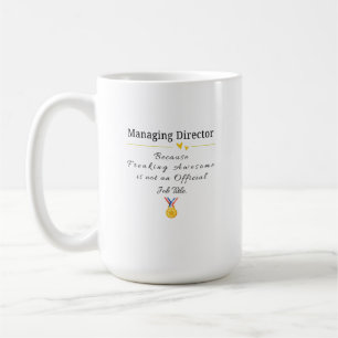 Geschäftsführer Kaffeetasse