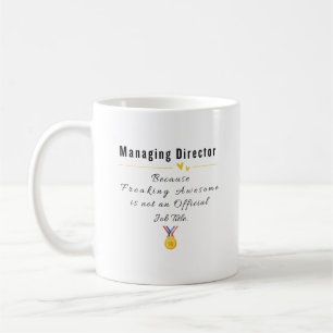 Geschäftsführer Kaffeetasse