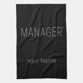 Geschäftsführer oder selbstständig und freiberufli geschirrtuch