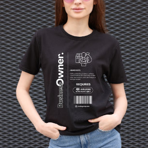 Geschäftsinhaber – Lustiger Arbeits-Humor, Büro-Ge T-Shirt