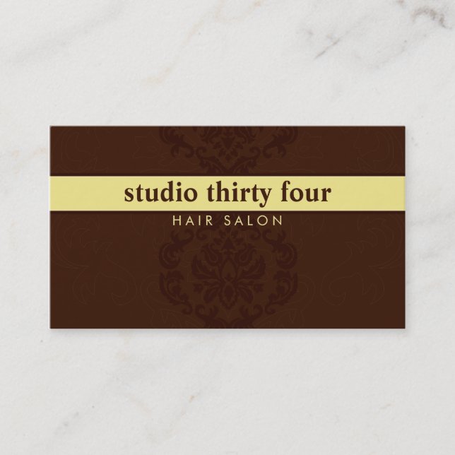 GESCHÄFTSKARTE: Finesse - Stephanie Visitenkarte (Vorderseite)