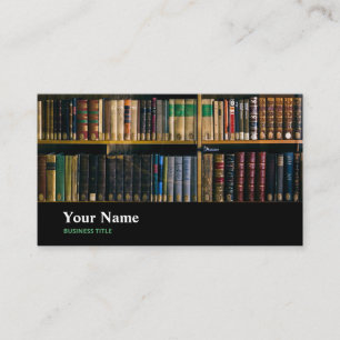 Geschäftskarte für Bibliothekare Visitenkarte