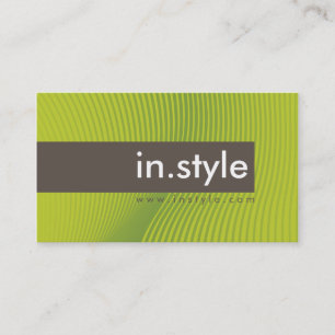 GESCHÄFTSKARTE: Trendmoderne Straße L6 Visitenkarte