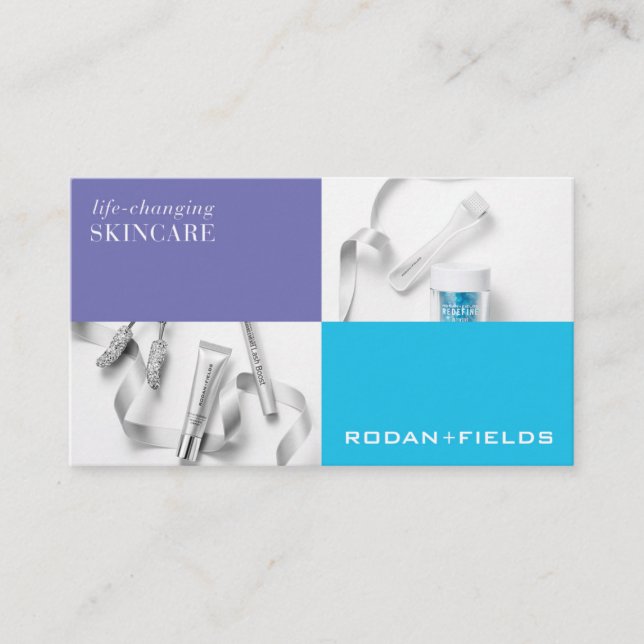 Geschäftskarten für Rodan und Fields Visitenkarte (Vorderseite)